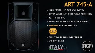 Video thumbnail for The RCF ART 745-A: Made To Go Loud by Group Technologies Australasia