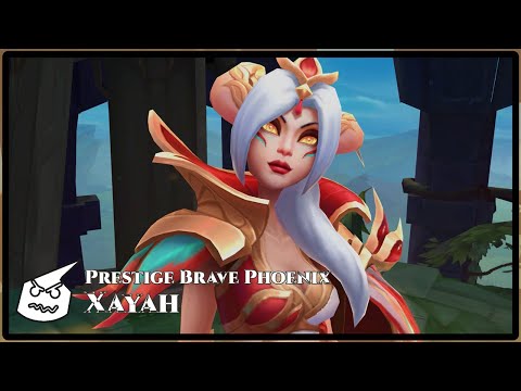 Prestige Edition Brave Phoenix Xayah.face