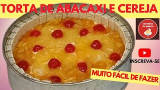COMO FAZER TORTA MOUSSE DE ABACAXI PASSO A PASSO