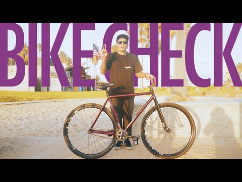 BIKE CHECK // Chris Alzona // Fixed gear // 2024 // 4K