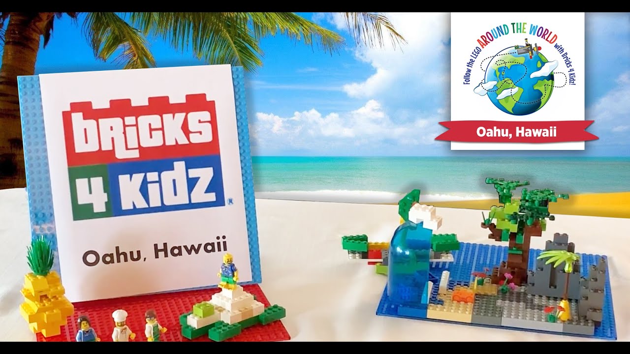 Follow the LEGO Around the World with Bricks 4 Kidz! Our first stop is with Dawn in Oahu, Hawaii.