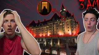 WE STAYED AT THE MOST HAUNTED HOTEL IN OUR CITY! (WHAT ARE THEY HIDING!)