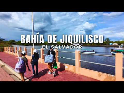 Un Muelle y Manglares en El Salvador | Bahía de Jiquilisco, Usulután | Caminata y Paseo en Lancha 4K