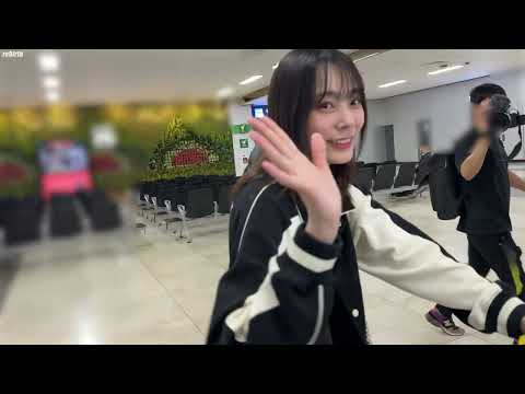 QWER 오사카에서 귀국 김포 공항 입국 직캠 4k 250503 by reBirth