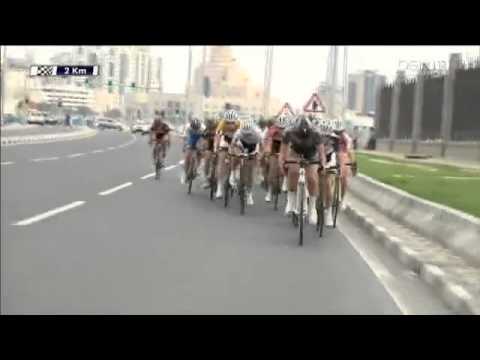 Ladies Tour of Qatar 2014 - Final Km's Stage 4 - Sealine Beach Resort  ›  Doha Corniche