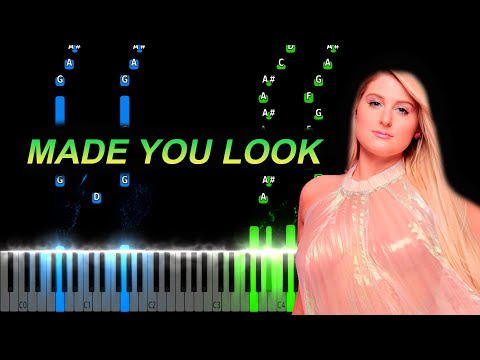 Made You Look (arr. Piano Go Life) Sheet Music, Meghan Trainor