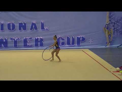 МТ "Зимна купа Академик"  2017, Десислава Панчова, обръч