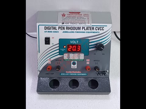 Rhodium Plating Machine
