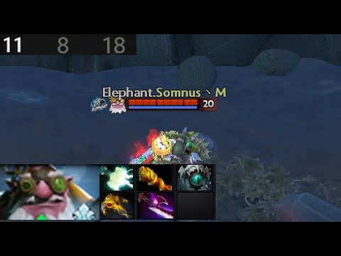 Somnus`M - Sniper | Quincy Crew vs Elephant  (game 2) BO2 | The International 2021