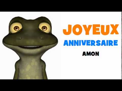 JOYEUX ANNIVERSAIRE AMON!