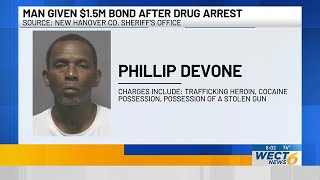 $1.5M bond set for Wilmington man after investigation leads to 32 bags of heroin and more