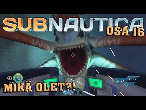 MIKÄ OLET?! | Pelataan Subnautica Suomi osa 16