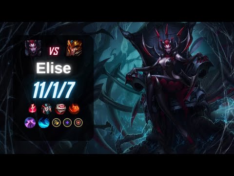Elise Jungle vs Jarvan IV - EUW LoL Challenger 13.4
