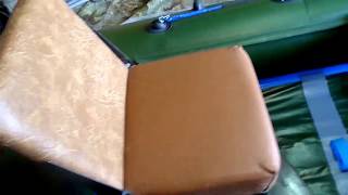 Поворотное устройство для лодочных сидений