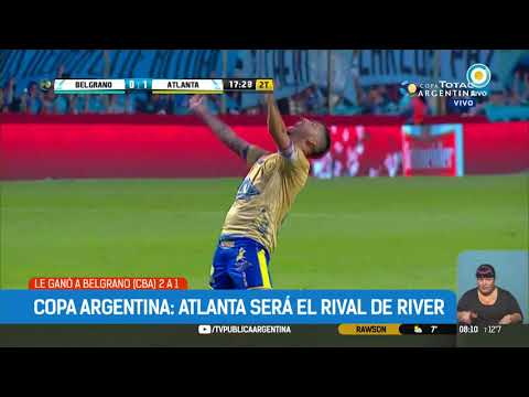 Copa Argentina: Atlanta venció a Belgrano y juega con River en cuartos | #TPANoticias