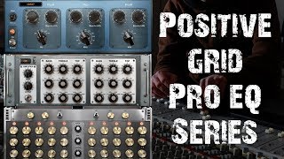 Video thumbnail for Positive Grid EQ's a Pultec Massive Passive Tubed up Trio by Warrior Sound - Unders