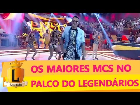 Mc Livinho, Mc Rodolfinho e Mc Delano marcam presença no programa