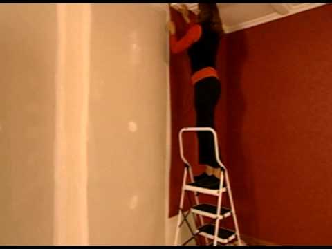How to Hang Wallpaper Part 6- Internal Corners
