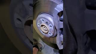2015 bmw750li front brake pad replacement