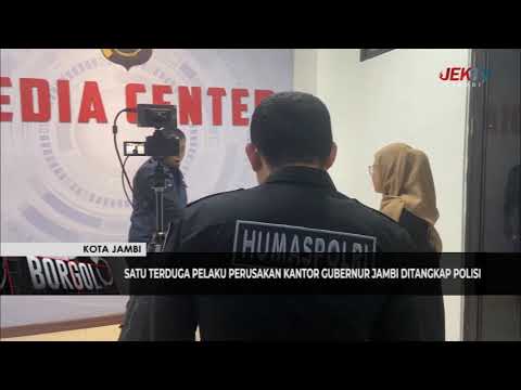 Satu Terduga Pelaku Pengrusakan Kantor Gubernur Ditangkap