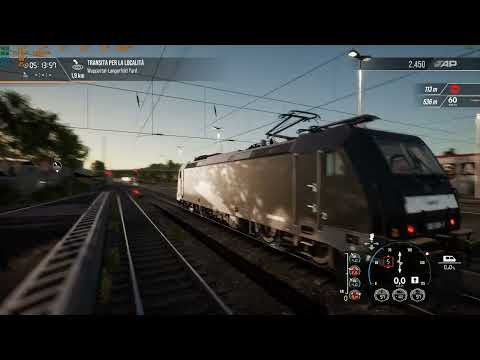 INVIO LOCOMOTORE DB185-565  PER COMPOSIZIONE TRENO MERCI