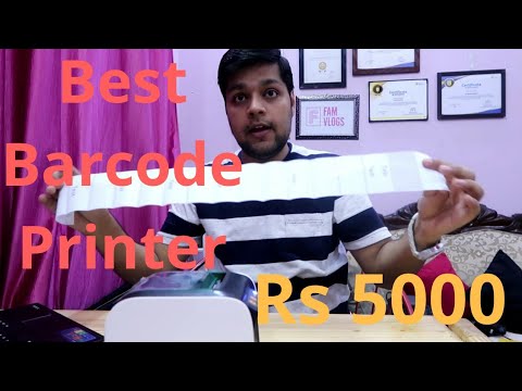 Low price barcode printer quick review