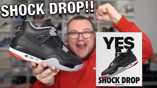 SHOCK DROP HERE!! JORDAN 4 BRED REIMAGINED CONFIRMED ON SNKRS!!