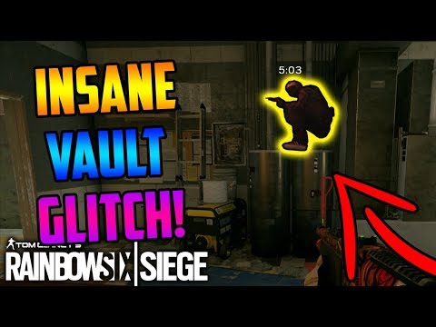 INSANE VAULT GLITCH SPOT ON BORDER! *BEST HIDING SPOT* - Rainbow Six Siege