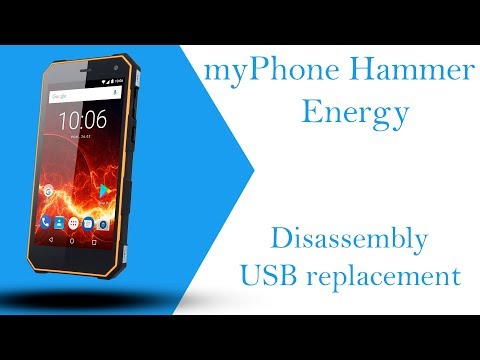 myPhone Hammer Energy Disassembly & Micro-USB replacement