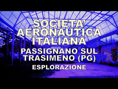 Società Aeronautica Italiana - Passignano sul Trasimeno (PG) - esplorazione