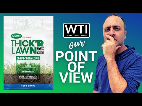 Scotts Turf Builder Thick'R Lawn - WTI product video review