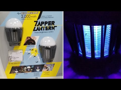 Zapping & Cleaning: Costco Zapper Lantern (Portable Rechargeable