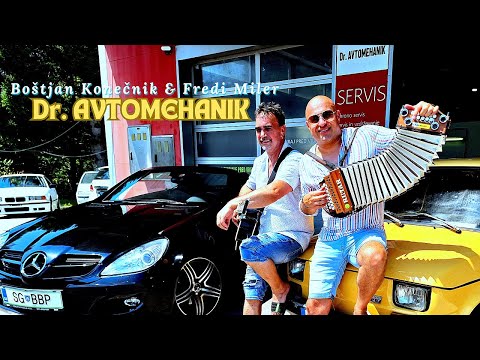 Boštjan Konečnik & Fredi Miler - Dr. AVTOMEHANIK (Official Video 2024)