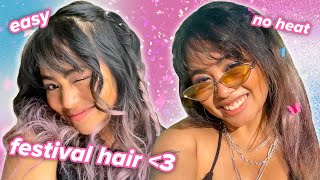Easy Festival Hairstyles