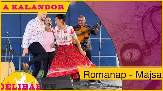28. - Örömtüzek Majsán 9 bogrács 800 vendég,cigánytánc,zene,főzés,Gipsy folk dance - 50 perc kultúra