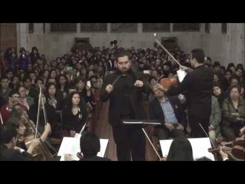 Paganini concerto No.2 Carmelo de los santos ,Violin , Enrique victoria conductor