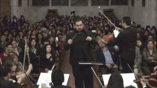 Paganini concerto No.2 Carmelo de los santos ,Violin , Enrique victoria conductor