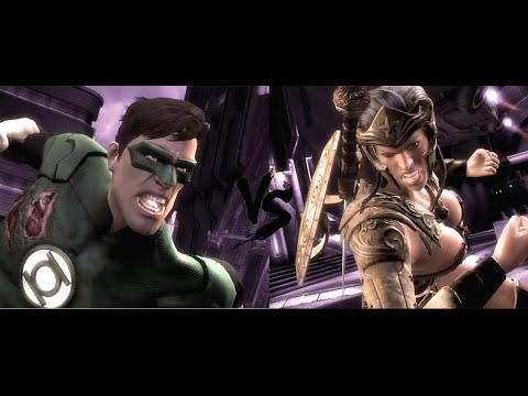 Injustice Gods Among Us Online Matches: Good Close Call