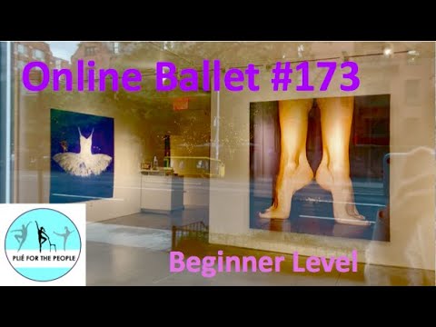 Online Ballet Class 173 Beginner Level (w/Ballet Pop Quiz!)