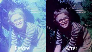 Overexposed film - CinePost restoration