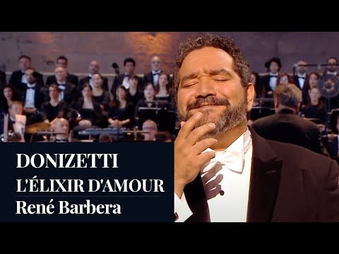 DONIZETTI : L'Élixir d'amour  - Una Furtiva Lagrima by René Barbera  - Live [HD]