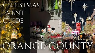 【保存版】オレンジカウンティのクリスマス🎄✨マーケット・ライト・名所まとめ｜ロサンゼルス旅行にも◎