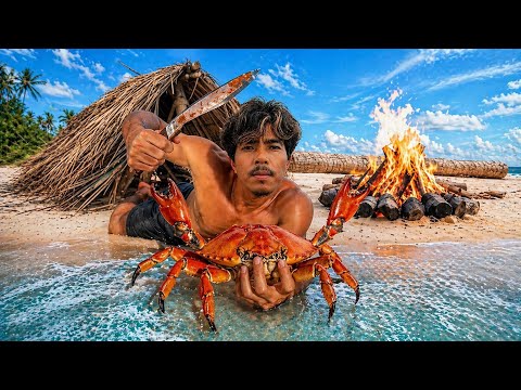 24 Jam Misi Survival 20 pulau | No Food, No Shelter, No Fire | Island Mission 16/20