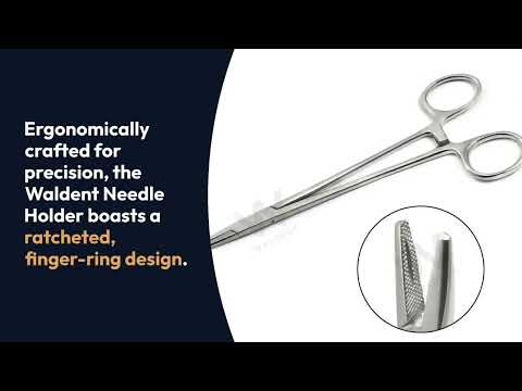 Waldent Needle Holder Mayo Hegar 160mm S 1