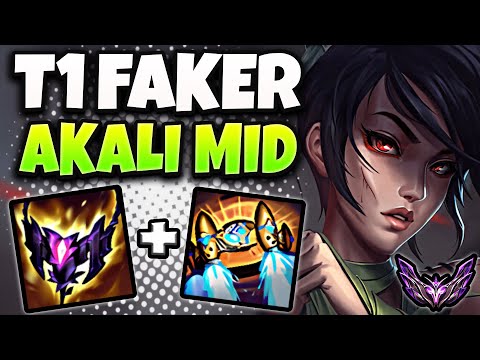 Faker Akali vs Cassiopeia [ MID ] Patch 13.1 Korea Master ✅