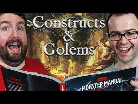 Constructs & Golems in 5e Dungeons & Dragons - Web DM Dungeon Monsters