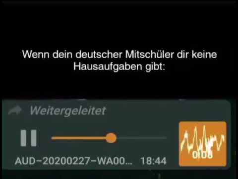 Ich habe dir gestern wieder geholfen - Memo #1