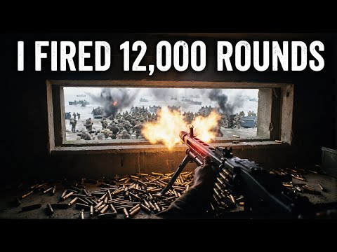 I Fired 12,000 Rounds": The German Gunner Who Stopped an Army (D-Day)