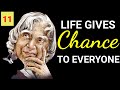 Life Gives CHANCE To Everyone APJ Abdul Kalam Inspirational Quotes Students Motivation