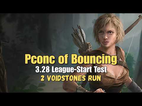 Poisonous Concoction of Bouncing Pathfinder Eater & Exarch Leaguestart Practice Run